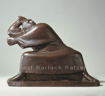Barlach Foto - Der Berserker - Bronze - H 55cm